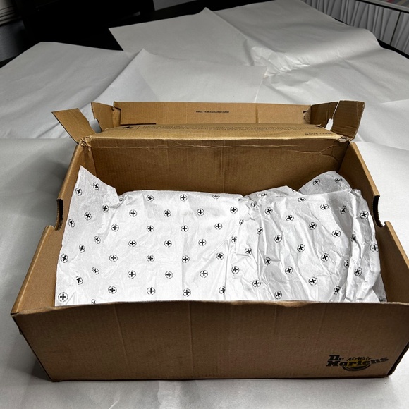 Dr. Martens 1460W Cherry Red Smooth Boots - Picture 9 of 10